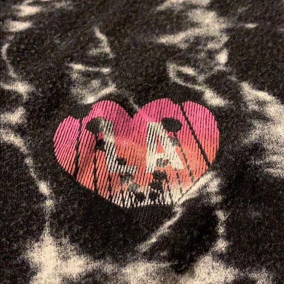 Acid wash crop top - Picture 3 of 4